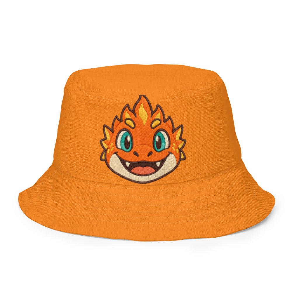 Ember Grin Reversible Bucket Hat