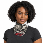 Cannon Boyz Neck Gaiter, worn by a model