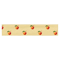 Slop Cannon Hot Piece Headband — Butter — flat front view; one straight headband; printed straight polyester/elastane band; supplier digital mockup.