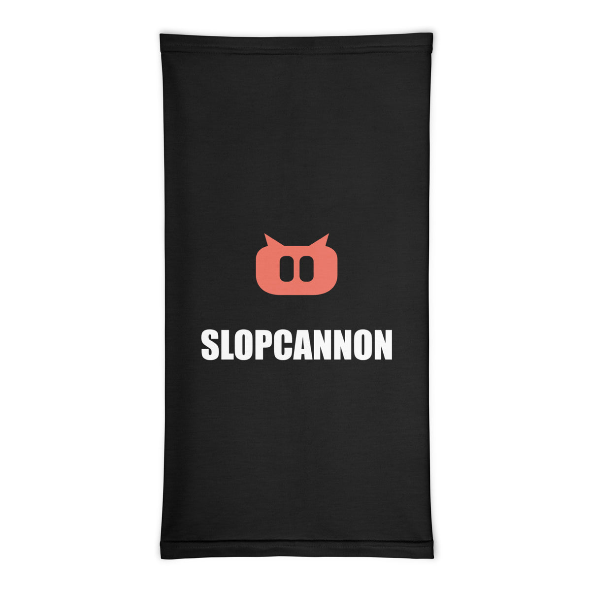 SLOPCANNON Snout Neck Gaiter, front view