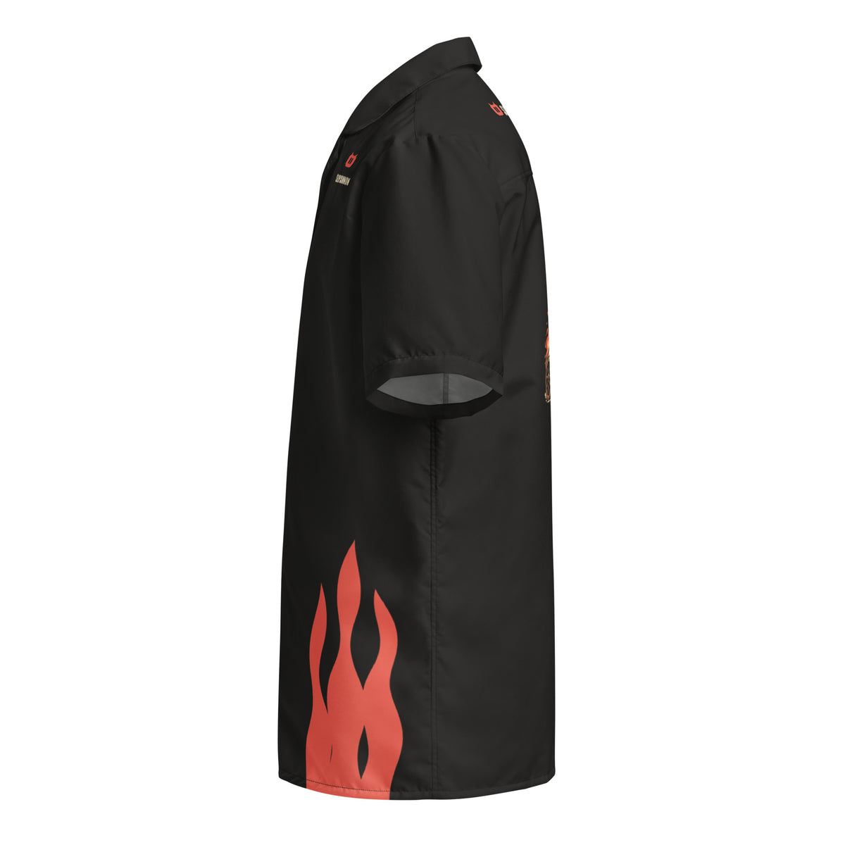Cannon Flame Camp Shirt, left side