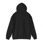 Black Gildan 18500 hoodie alternate back view.