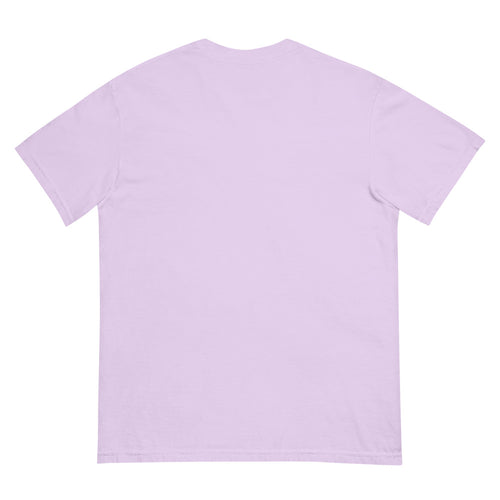 Cabinet Replay tee — Orchid — Plain back, no rear print; supplier digital mockup, one Comfort Colors1717 tee.