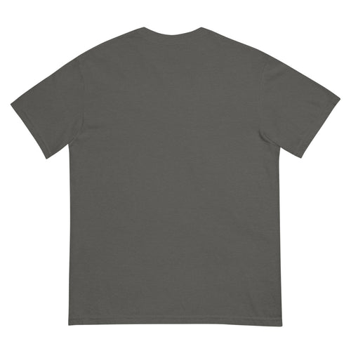 Cabinet On Repeat tee — Pepper — Plain back, no rear print; supplier digital mockup, one Comfort Colors1717 tee.
