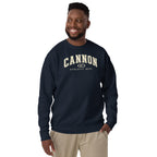 Cannon Athletic Navy Blazer crewneck - supplier model view 3