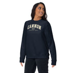 Cannon Athletic Navy Blazer crewneck - supplier model view 4