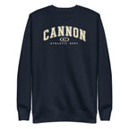 Cannon Athletic Navy Blazer crewneck - supplier garment view 2