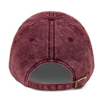 Dirty Habits — Maroon — full back with no added design embroidery; Otto Cap 18-1248 Maroon; supplier digital mockup.