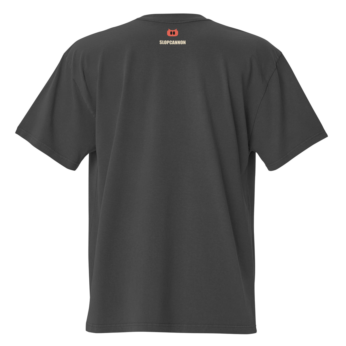 Cannon Launch Oversized Tee, worn by a model, back view