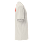 SLOPCANNON Snout Oversized Tee — Faded Bone — right side