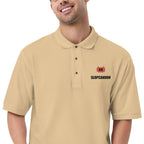 SLOPCANNON Snout Polo in Stone, close-up