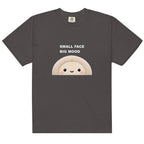Muse Small Face Big Mood graphite tee, alternate flat front product view