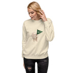Muse Good Ideas Club Crewneck in Bone, model view 2