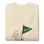 Muse Good Ideas Club Crewneck in Bone, garment view 3