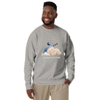 Muse Do Not Disturb Crewneck in Carbon Grey, model view 3