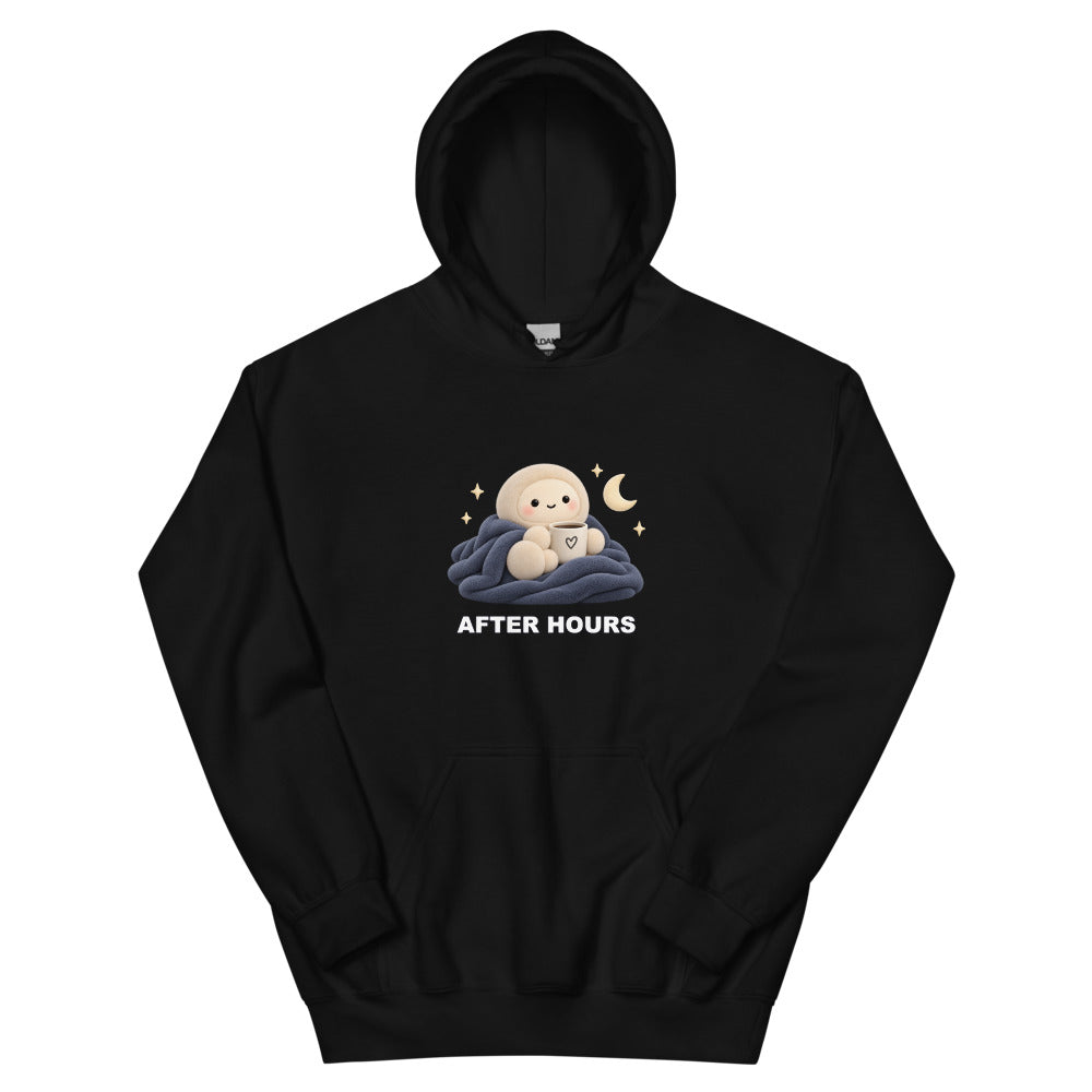 Muse After Hours Hoodie in Black, garment view 1