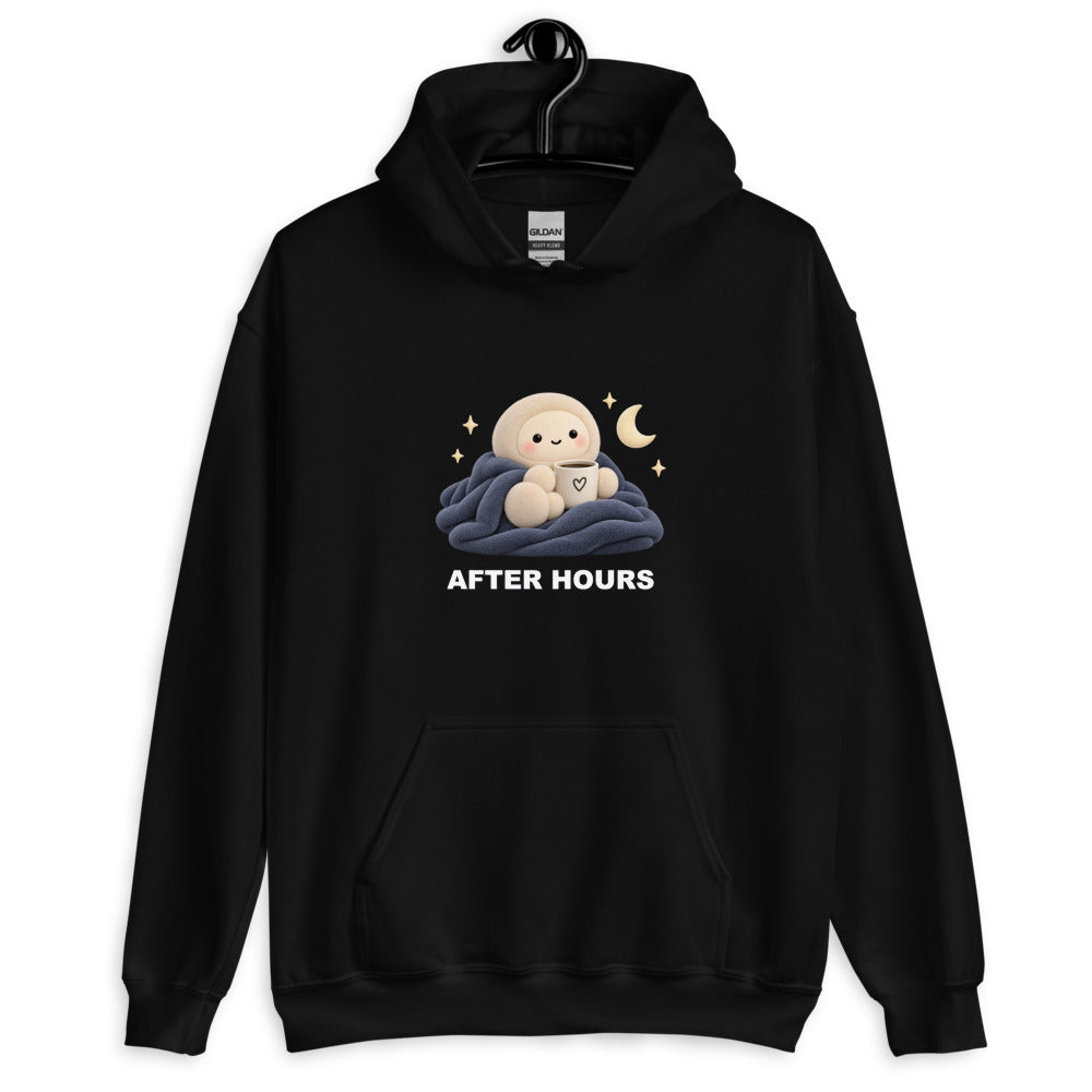 Muse After Hours Hoodie in Black, garment view 2