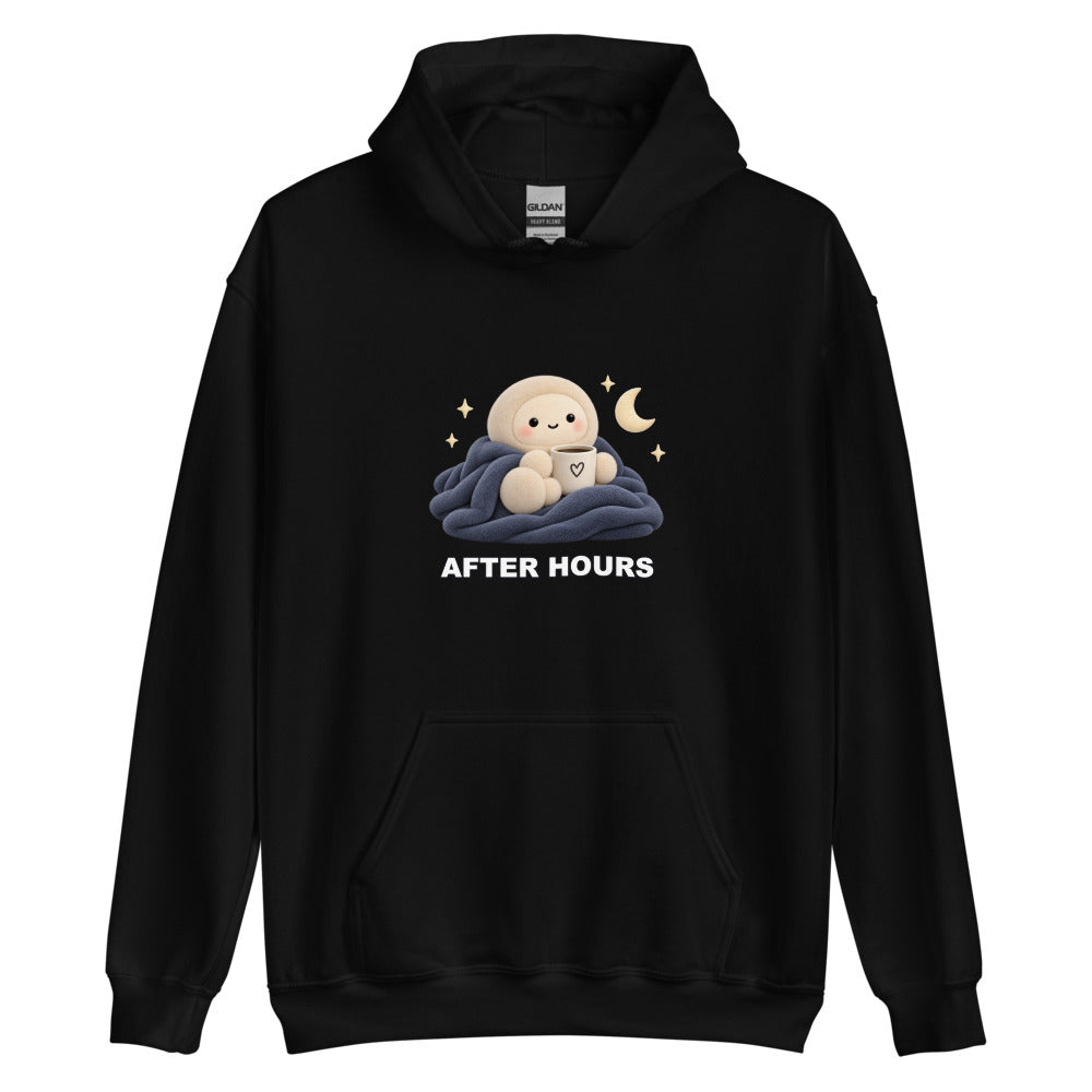Muse After Hours Hoodie in Black, garment view 3