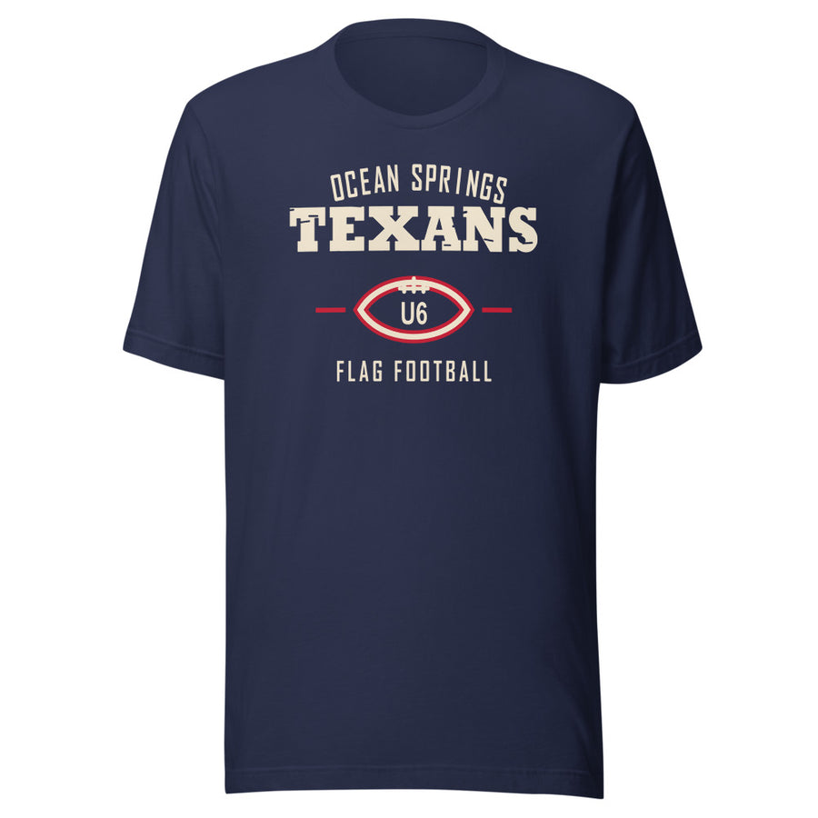 Ocean Springs Texans U6 Classic Dad Tee