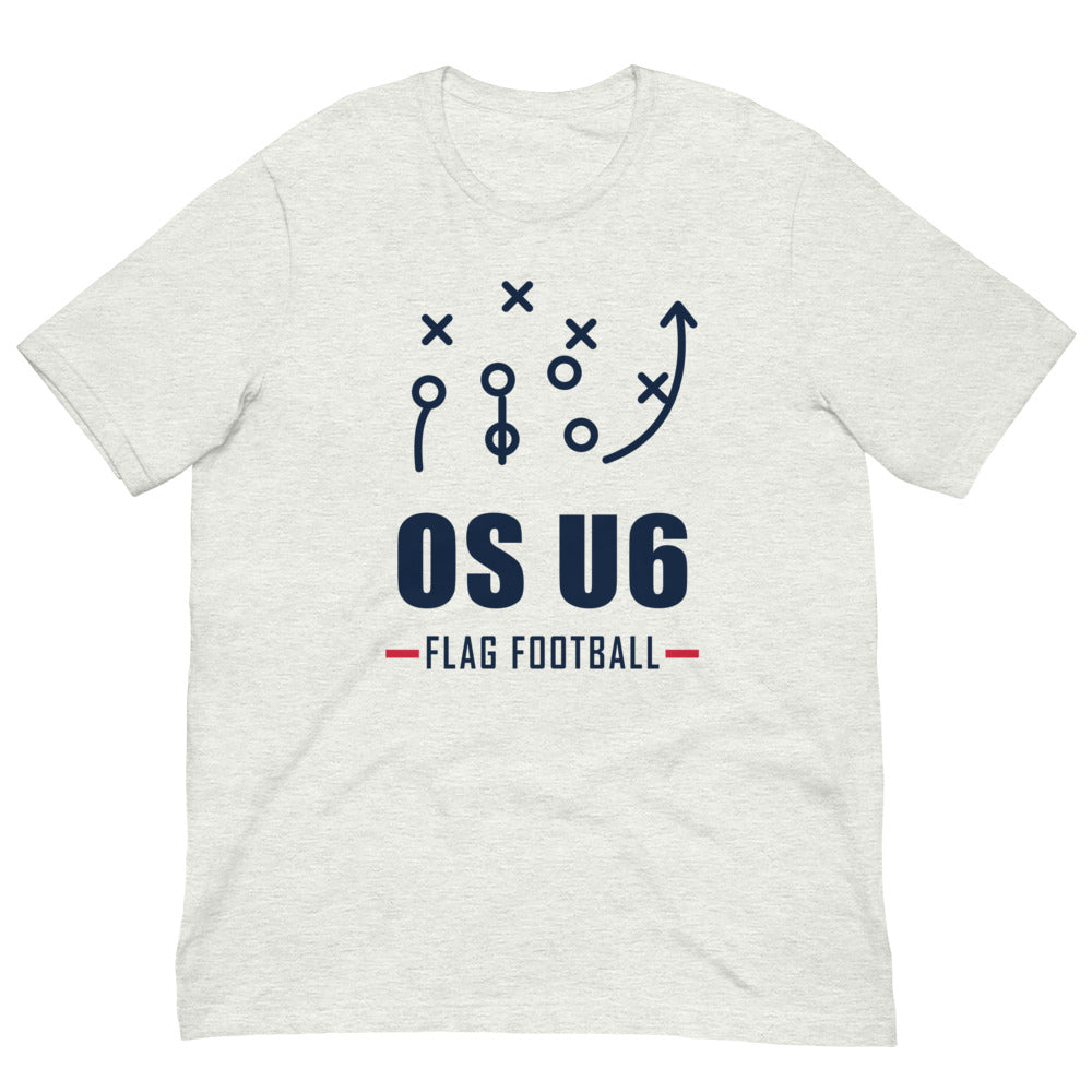 OS U6 Play Call Dad Tee — corrected Printful supplier garment_only_front_3 view