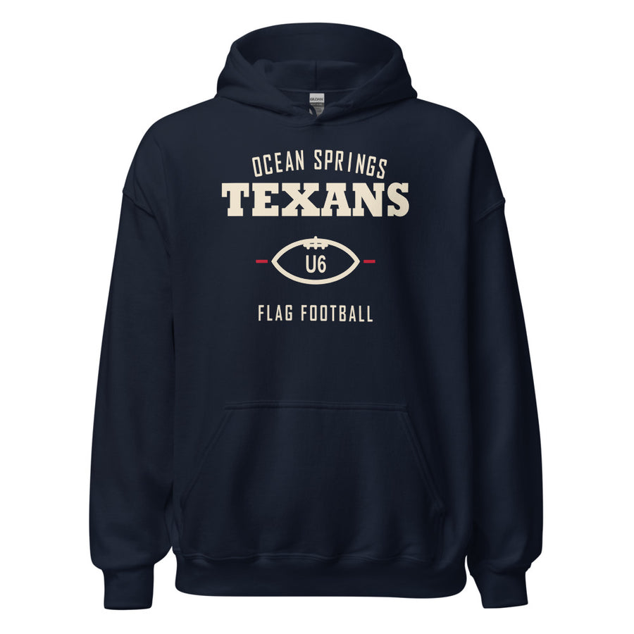 Ocean Springs Texans U6 Dad Hoodie