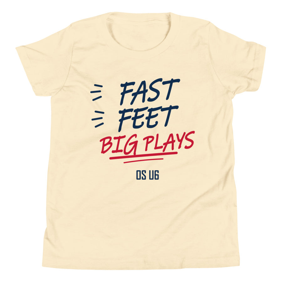 OS U6 Fast Feet Big Plays Youth Tee