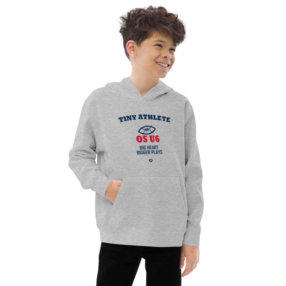 K05 corrected Ocean Springs design — child model front 2 — exact Printful garment and color