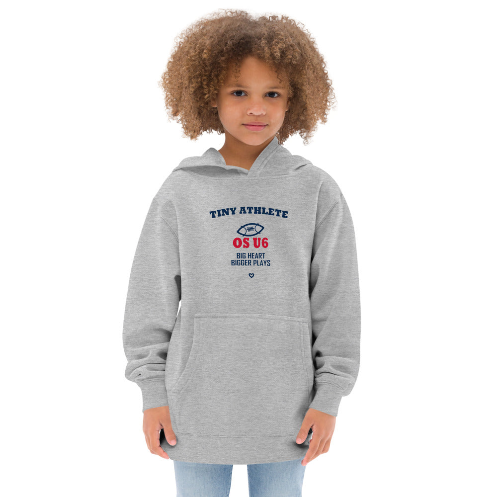 K05 corrected Ocean Springs design — child model front 3 — exact Printful garment and color