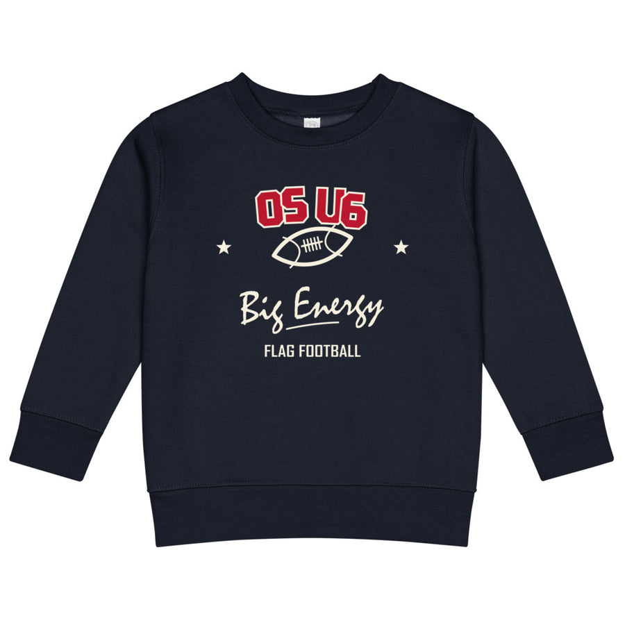 OS U6 Big Energy Kids Crewneck