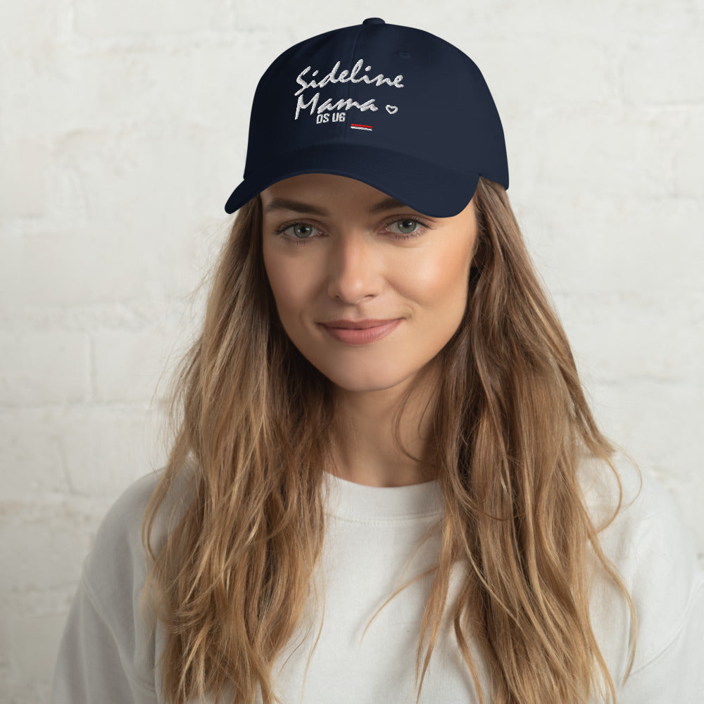 OS U6 Sideline Mama Hat — corrected Printful supplier womens_model_front_3 view