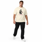 For the Plot — Pig & Wiglet Heavyweight Tee in Ivory, worn by a model