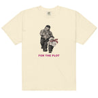 For the Plot — Pig & Wiglet Heavyweight Tee in Ivory, front view