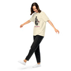 For the Plot — Pig & Wiglet Heavyweight Tee in Ivory, front view