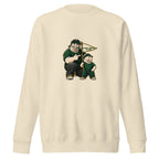 Good Ideas Club — Pig & Wiglet Crewneck in Bone, front view