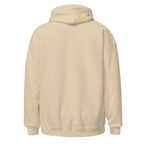Wiglet Slop Script Hoodie — Sand / Black — clean blank back; Gildan 18500; supplier digital mockup.