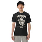 Hallucination Season Tee in Black, worn by a model