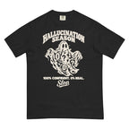 Hallucination Season Tee in Black, front view