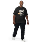 Trick or Slop Tee in Black, worn by a model