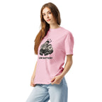 Low Battery — Pig & Wiglet Heavyweight Tee in Blossom, left side