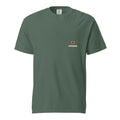 Crossed Cannons Tee in Blue Spruce, front view