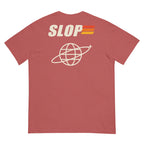 Robotics Club Tee in Crimson, back view