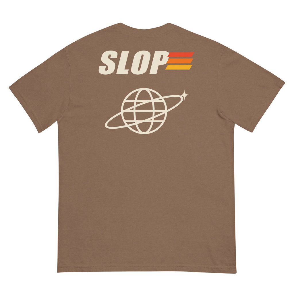 Robotics Club Tee in Espresso, back view