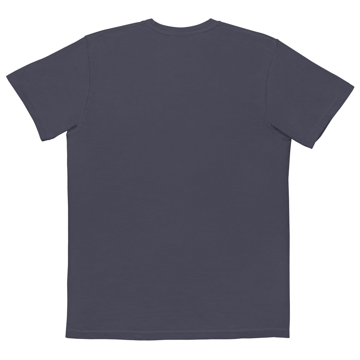 SLOPCANNON Pocket Tee in True Navy, back view