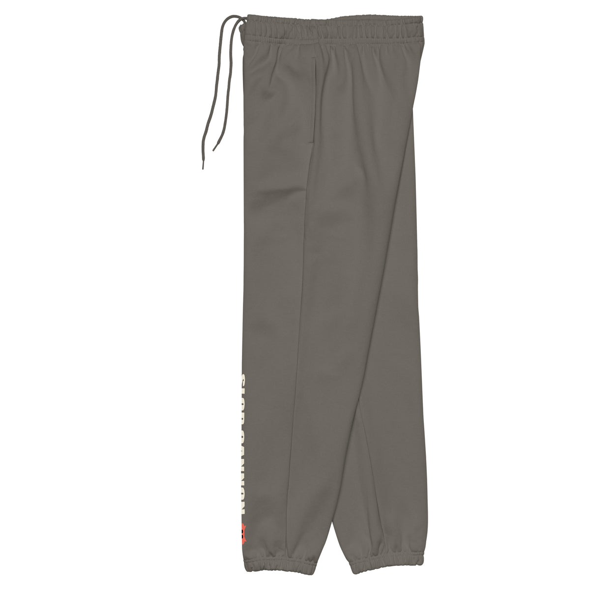 SLOPCANNON Sweatpants — Asphalt — left side
