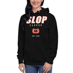 Slopcannon Snout Hoodie — Black — model close-up