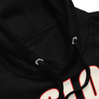 Slopcannon Snout Hoodie — Black — hood detail