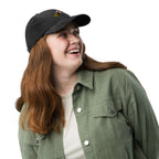 Cannon Corduroy Cap in Black, right side