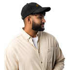Cannon Corduroy Cap in Black, right side