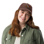 Cannon Corduroy Cap in Brown, front view