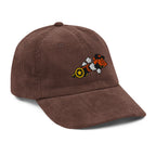 Cannon Corduroy Cap in Brown, right side